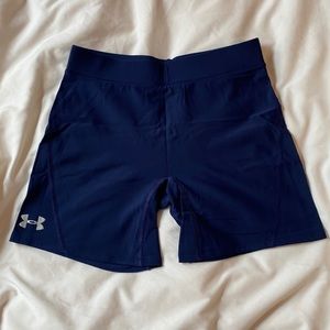 Under Armour Spandex shorts navy blue